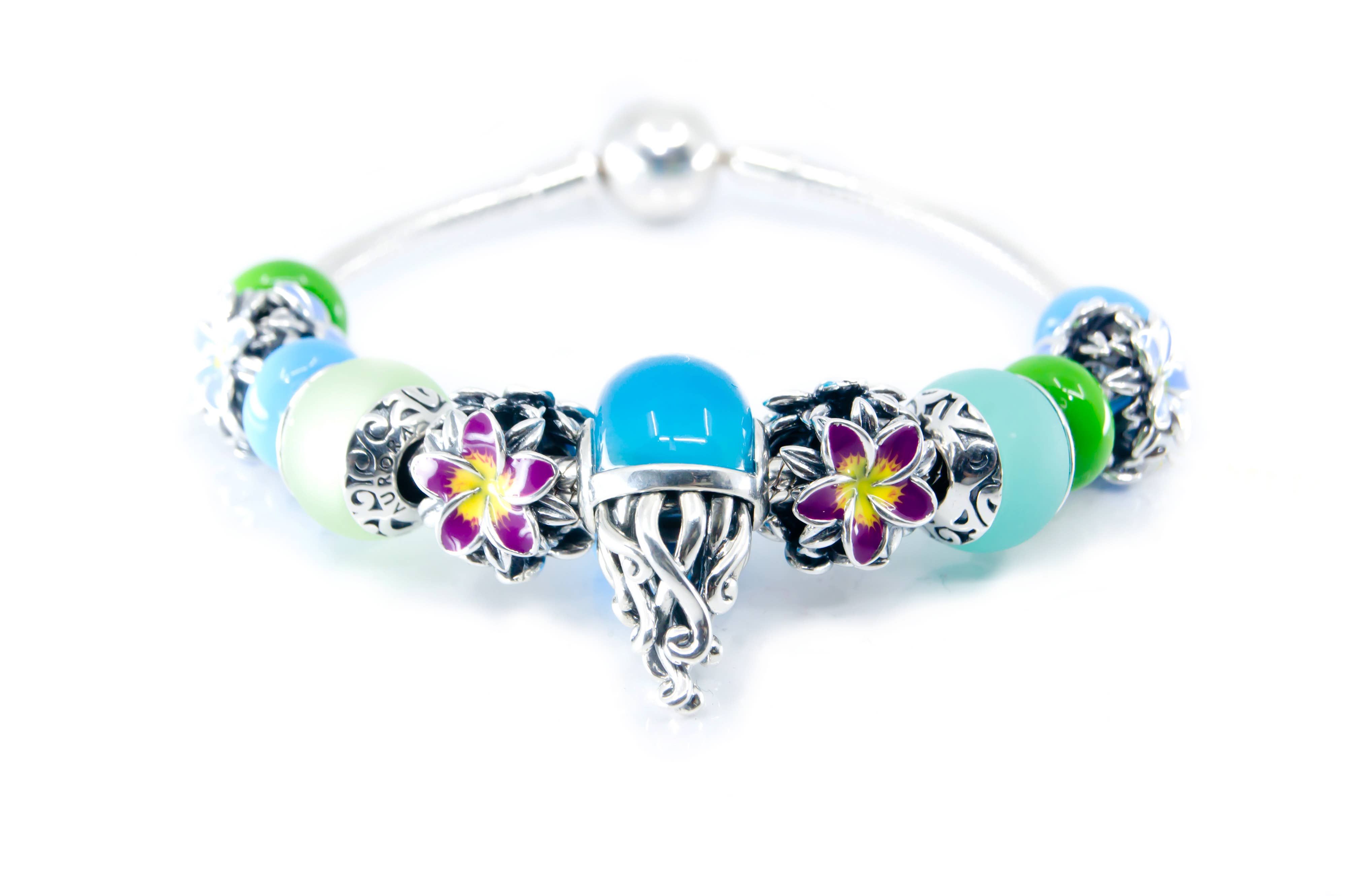 Aurora Charm - Wholesale Individual Charm/Pendant - Jellyfish Charm Pendant2