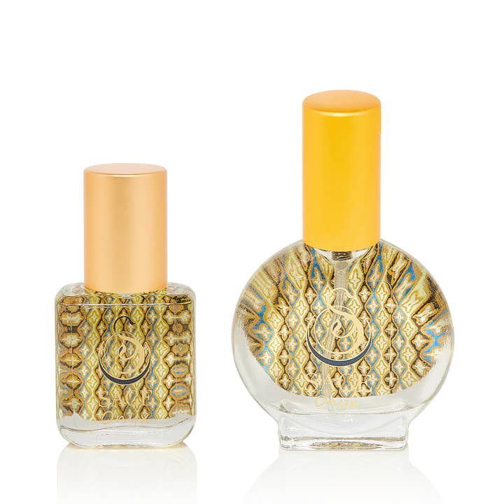 Onyx Organic Perfume Roller & Mini Spray Fragrance Gift Set
for wholesale by The Sage Lifestyle - A Gemstone Perfumery