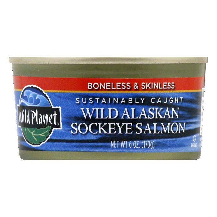 KeHE Distributors, LLC - Wholesale Pet Treats - Dog - Wild Planet Wild Sockeye Salmon, 6 OZ (Pack of 12)0