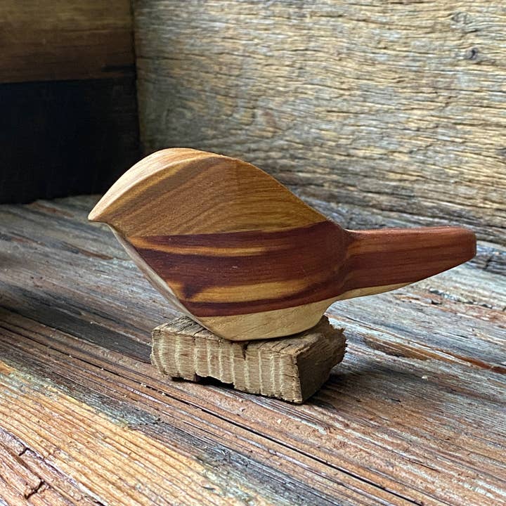 The Haven Woodshop - Wholesale Decorative Tabletop Object - Handcrafted Layered Wooden Birds1