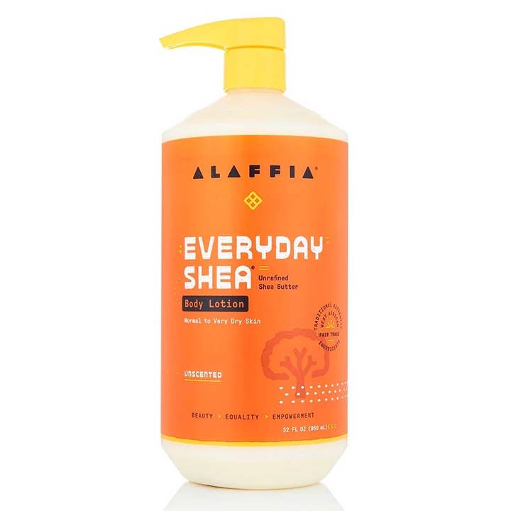 Everyday Shea Unscented Body Lotion 32 fl. oz. for wholesale by Alaffia