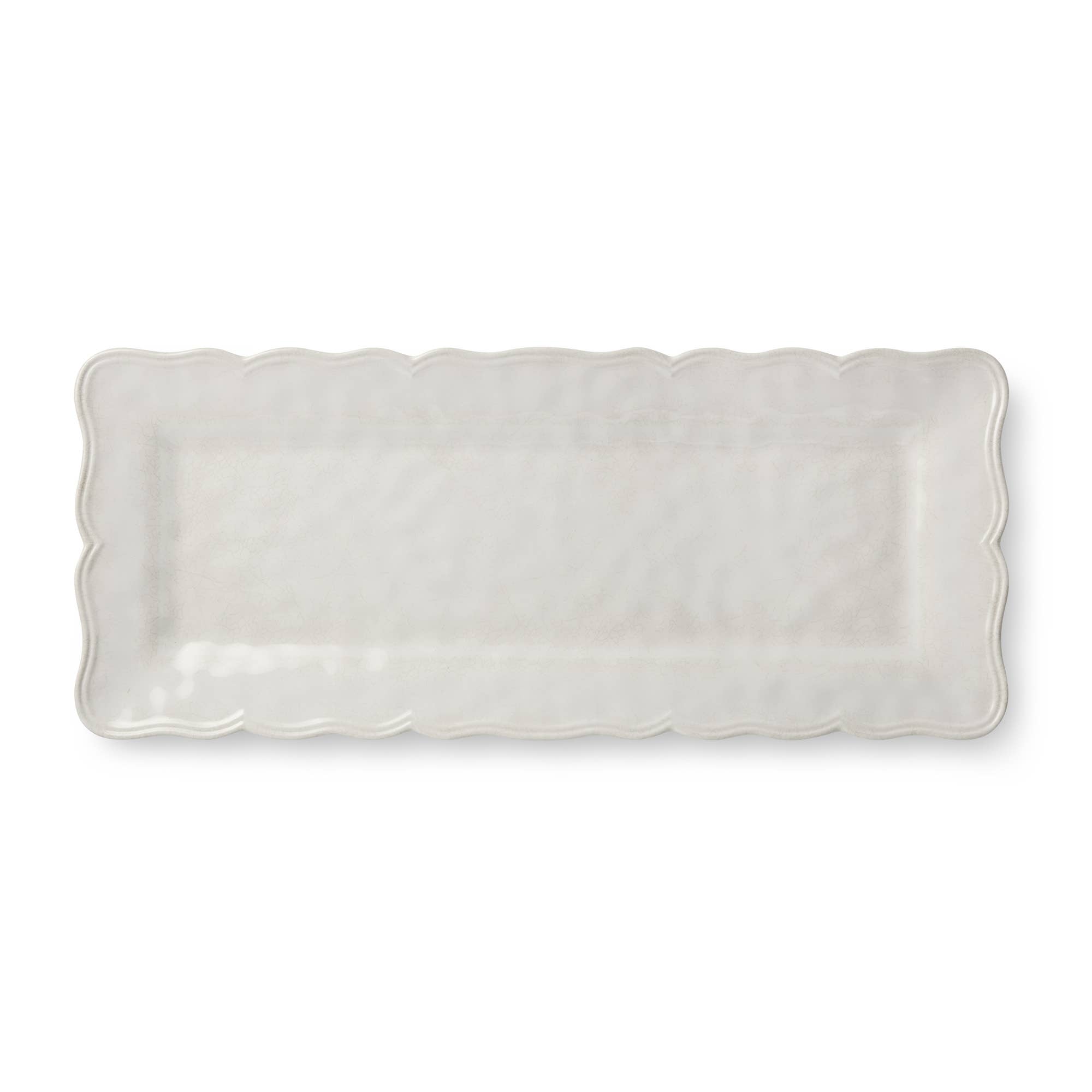 Certified International - Wholesale Platter - Isabella Cream Melamine  Rectangular Platter 19" x 8"1