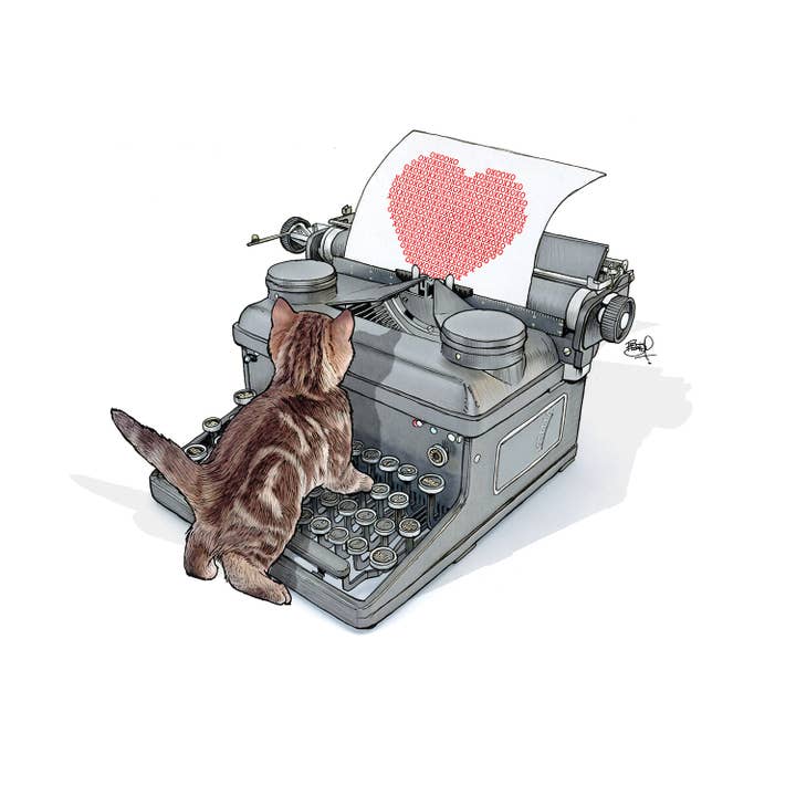 Shawn Braley Illustration - Wholesale Liefdeskaartje - Liefdesbrief #174