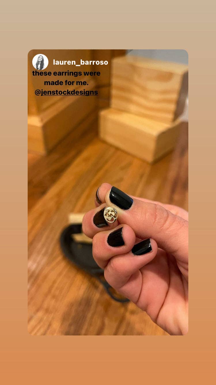 Jen Stock Mindful Designs - Wholesale Stud/Post Earrings - Signature ©️Goddess Earrings || Classic OM6