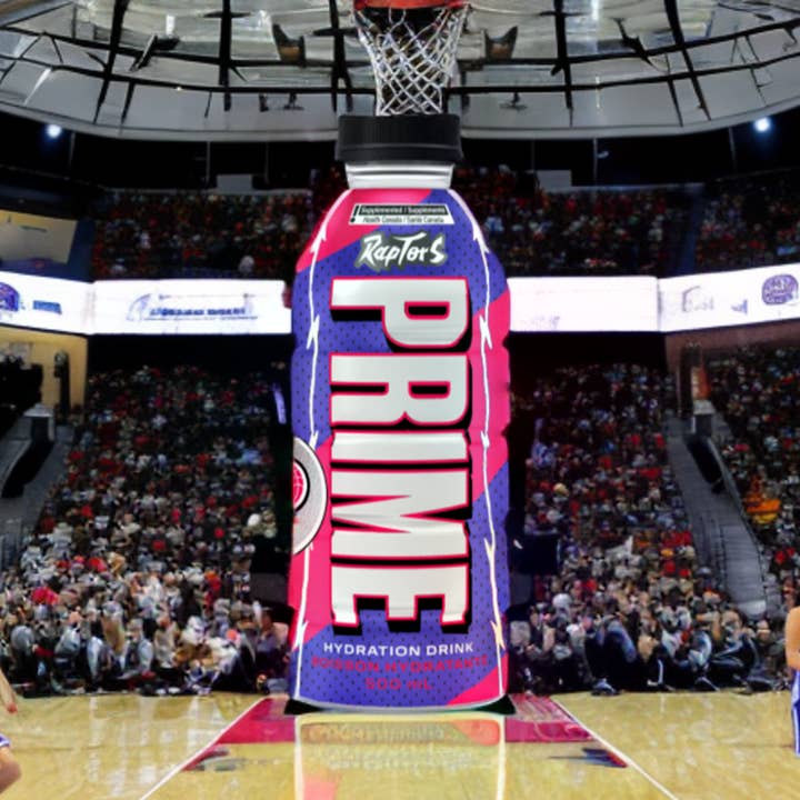 Echo Sales America - Wholesale Sports/Energy Drink - Prime Hydration Toronto Raptors V2 Edition - 500ML case of 12