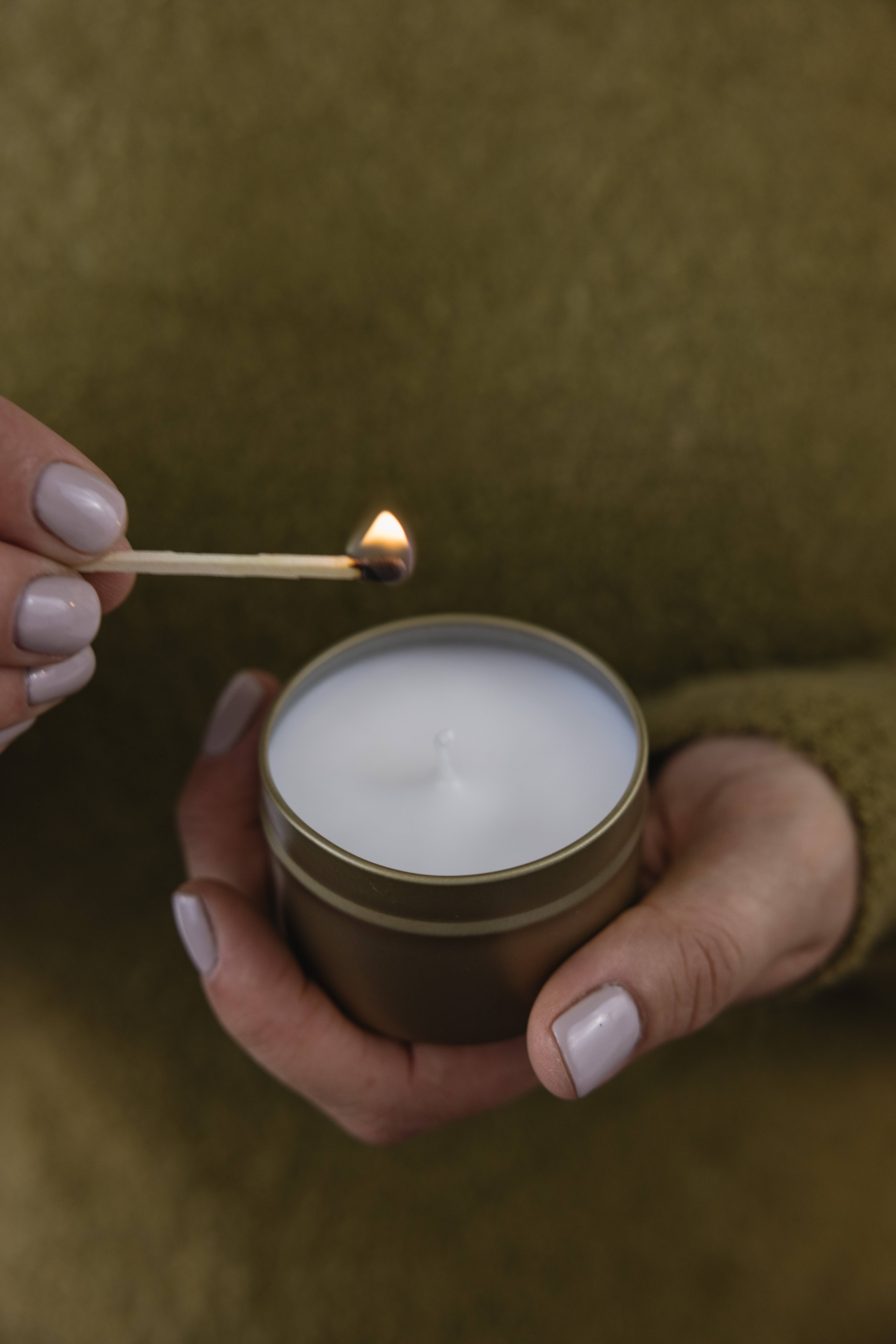 Florissant Collective - Wholesale Jar/Filled Candle - Maple Chai + Cream Candle Tin7