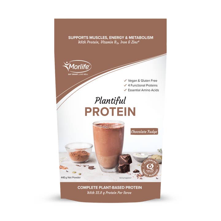 PLANTIFUL PROTEIN CHOCOLATE FUDGE 440G for wholesale by Morlife