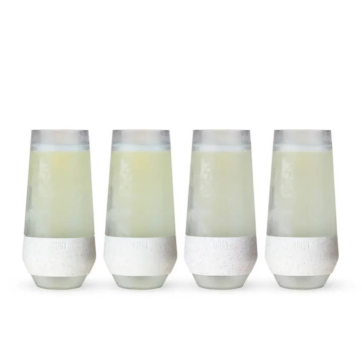 Copas de Enfriamiento Champagne Freeze™ - Brillo - Juego de 4 para venta al por mayor de True Brands