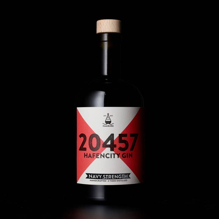 20457 Hafencity Gin Navy Strength 57% Vol. 500ml für den Großhandel von Spirit of Hafencity
