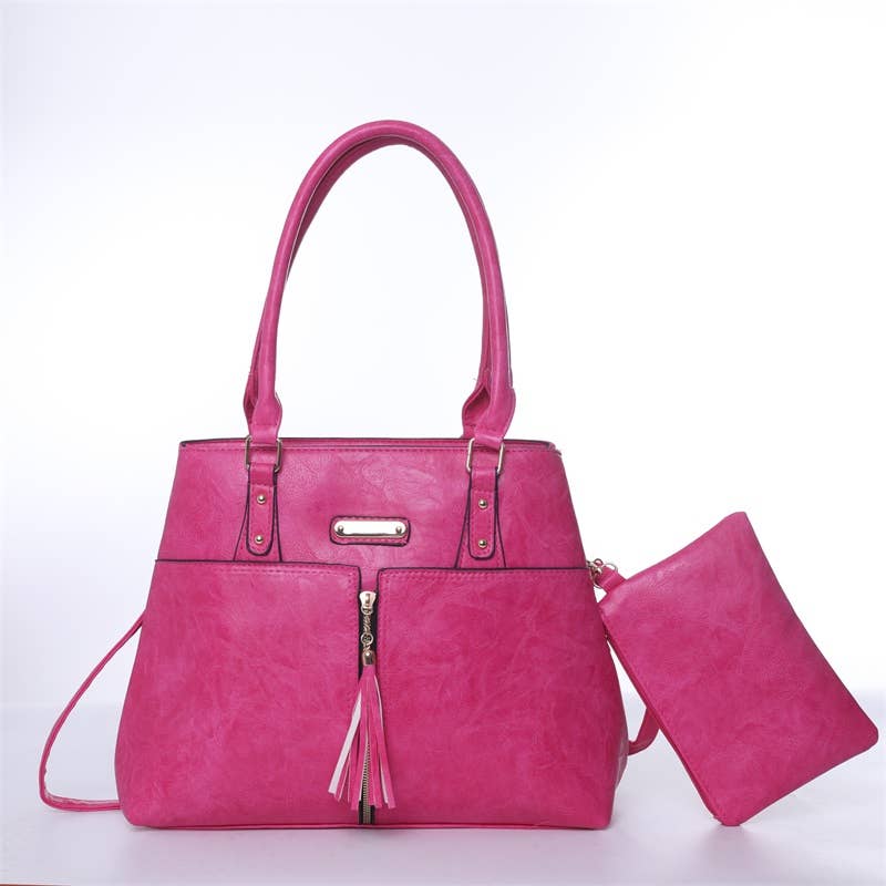 VIA FIORE - Wholesale Shoulder Bag - Women's - VIA FIORE - HANDBAG PURSE TOTE CLUTCH SATCHEL HANDLE - #93