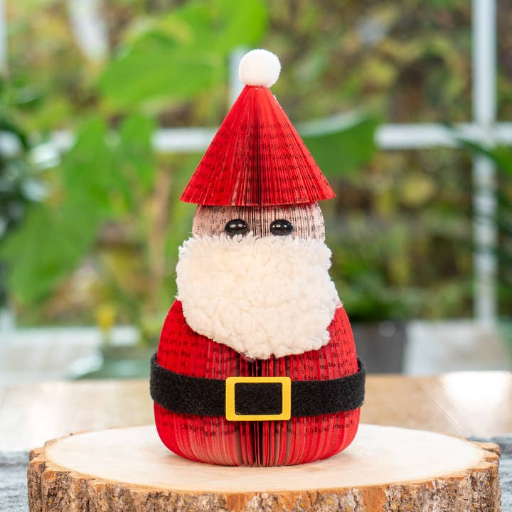 Décor de Noël du Père Noël - Cadeau littéraire de vacances pour la vente par Root To Vine