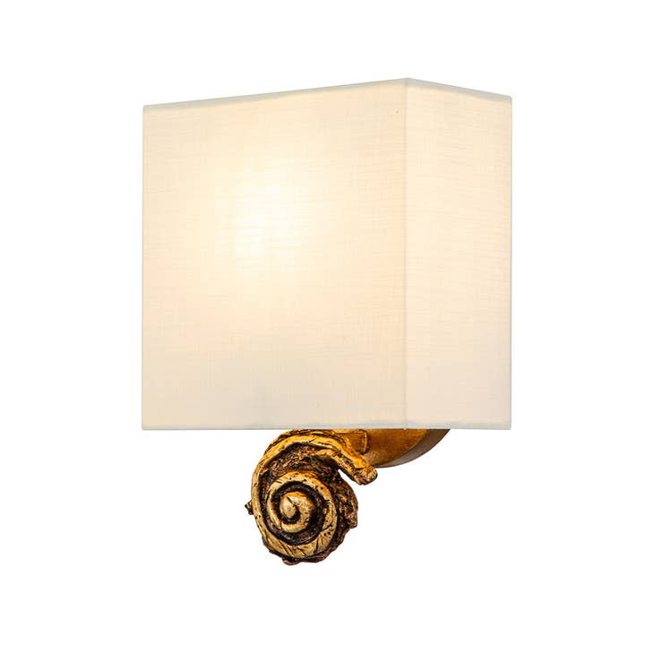 Lucas McKearn - Wholesale Sconce - Swirl Small Sconce in Gold