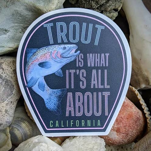 Forel Is Waar Het Allemaal Om Draait Vinyl Sticker voor wholesale door LA Is Not A Desert