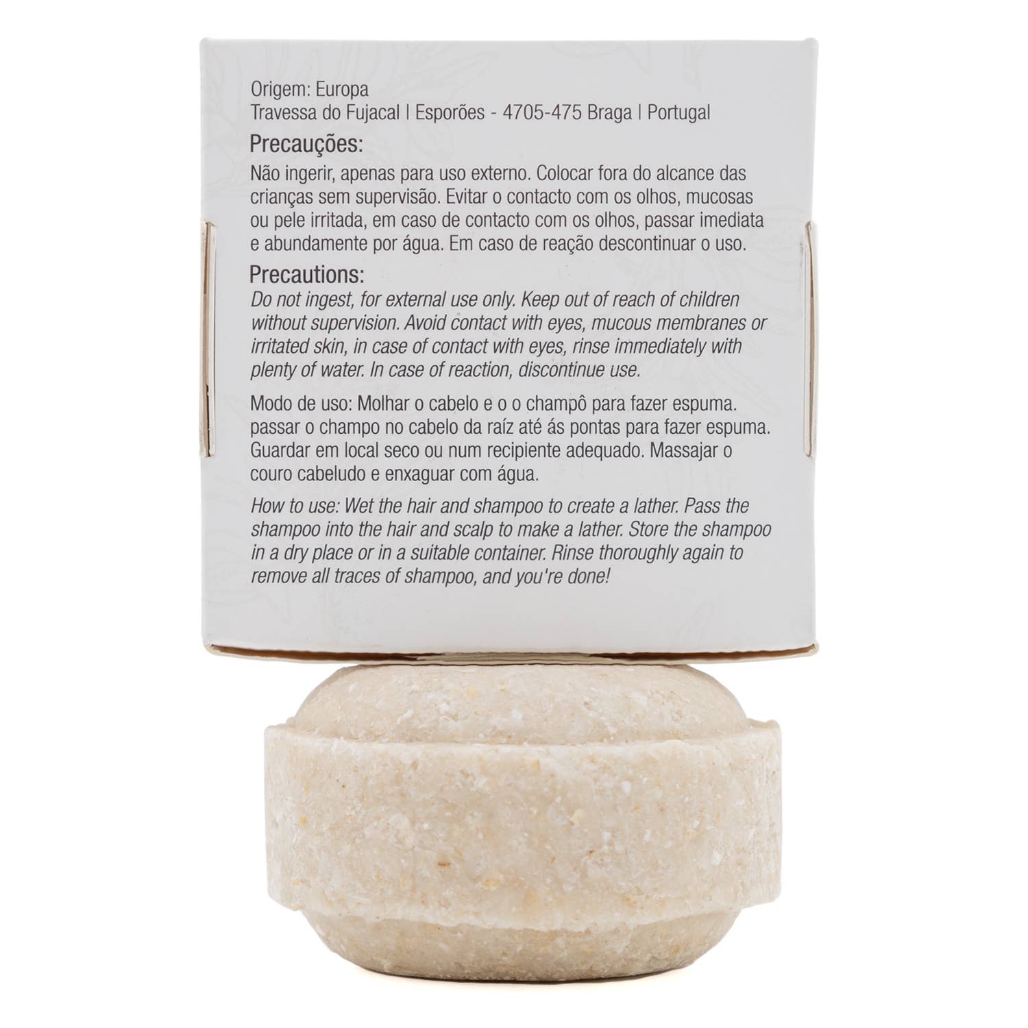Tradição Natural - Wholesale Shampoo Puck/Solid Shampoo - Normal to oily hair - Solid shampoo - Handmade - 70 g6