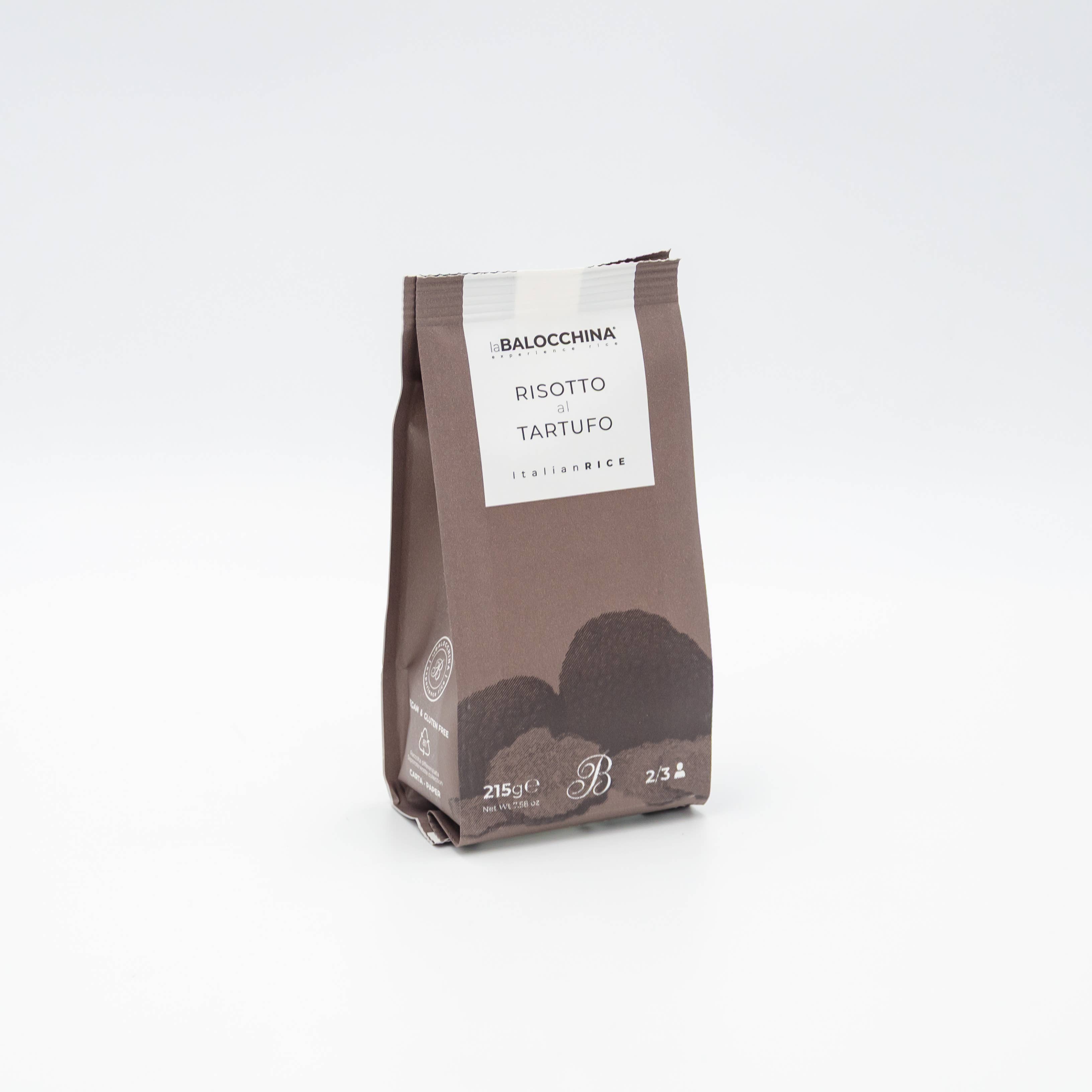 laBalocchina - Wholesale Risotto - Truffle Risotto 215g in recyclable paper