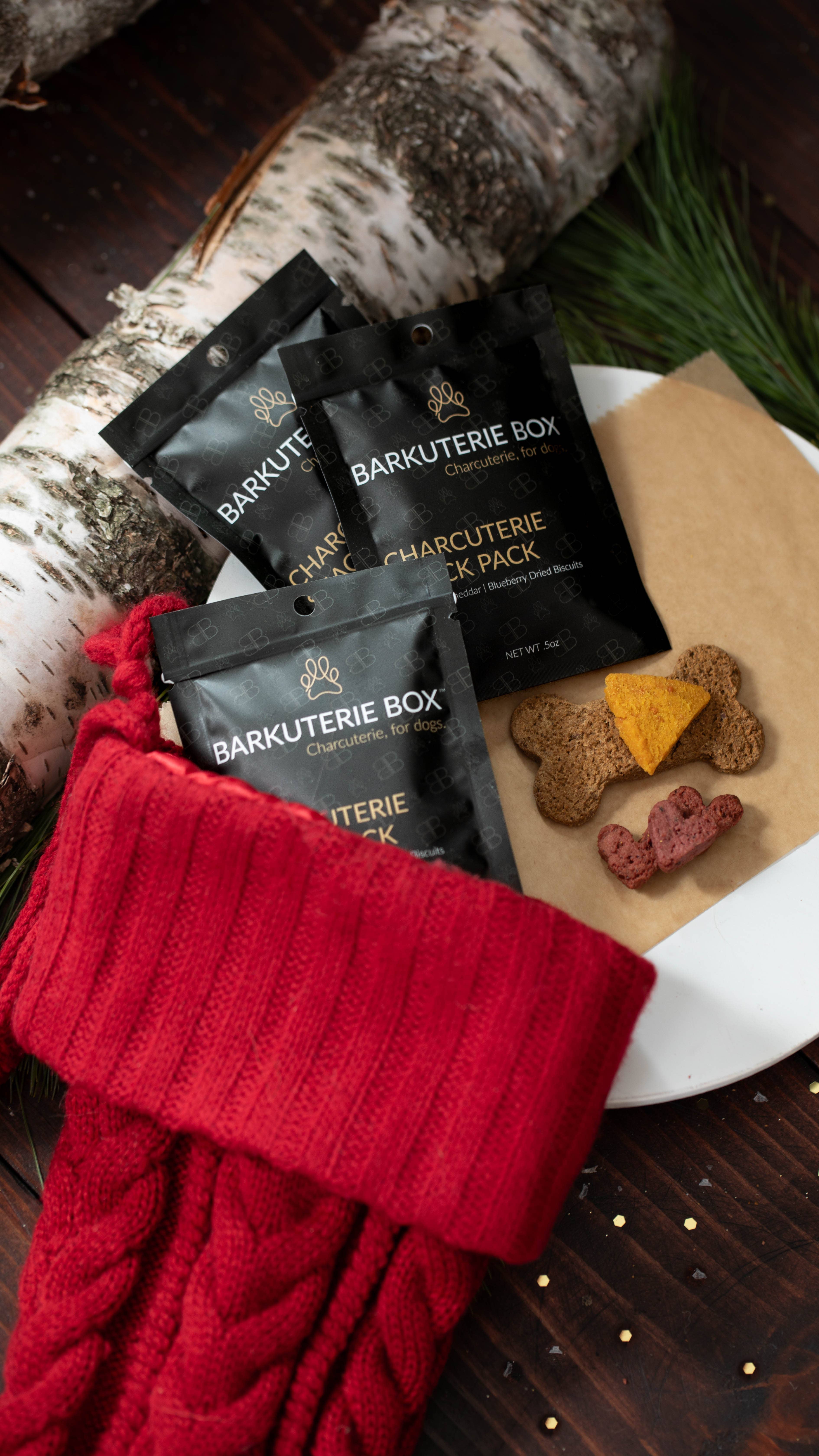 BARKUTERIE Box™ - Wholesale Pet Treats - Dog - Charcuterie Dog Treat Snack Pack – 12 Pack1