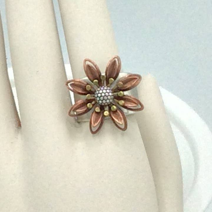 Alchemy Inc - Wholesale Cocktail/Statement Ring - Edelweiss Adjusable Ring - R28