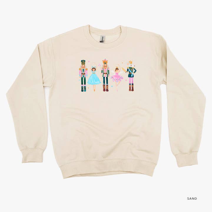 Watercolor Nutcracker - BASIC Fleece for wholesale by Little Mama Shirt Shop