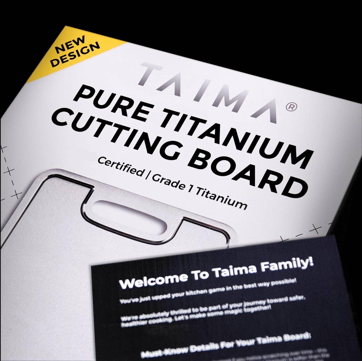Taima - Wholesale Cutting Board - Certified Taima® Pure Titanium Cutting Board - V2 Updated Design13