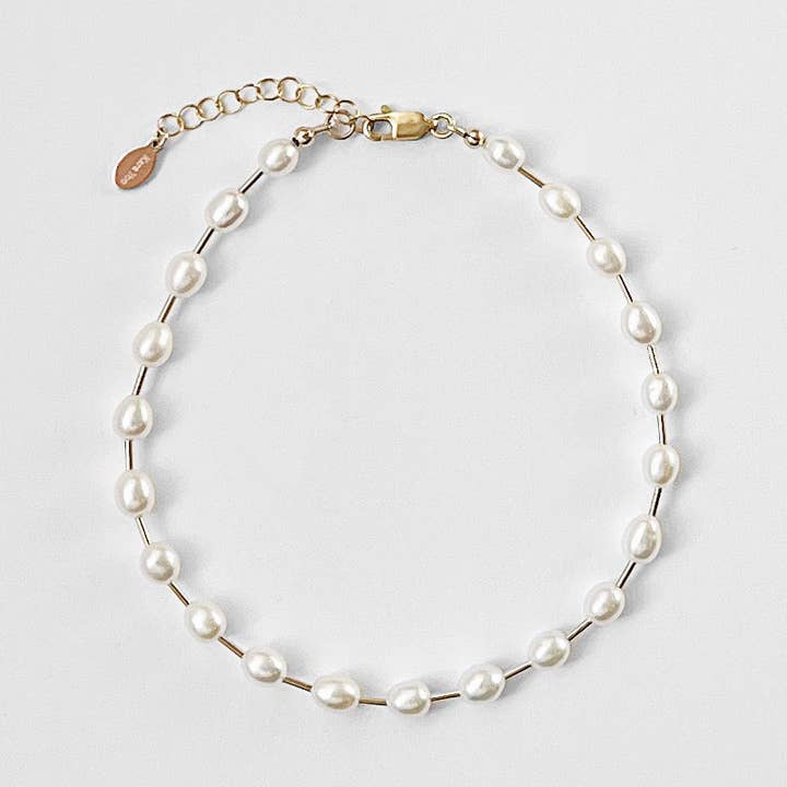 Mila Anklet for wholesale by Kara Yoo