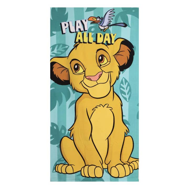 SERVIETTE EN MICROFIBRE LION KING - 2200010809 pour la vente par Mastoys, S.L.