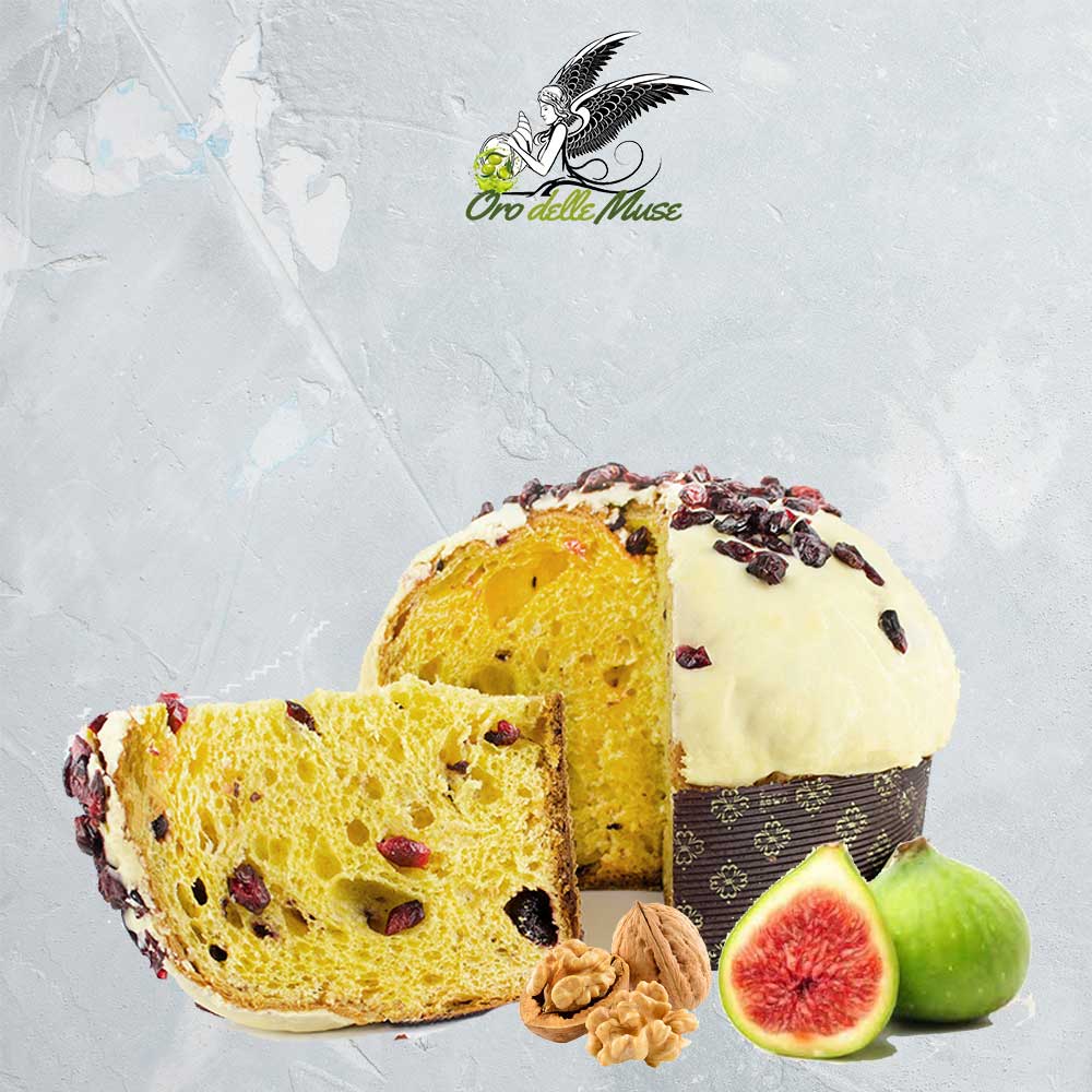 Calabria da Gustare – Doces cobertos de chocolate por atacado – Calypso panettone artesanal com peras, chocolate e rum3