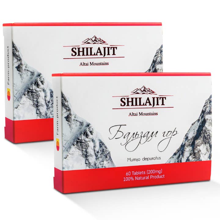 120 (2x60) ”Mountain Balsam” Ren Shilajit Altai Mumio Mumiy för wholesale av SiberianGreen