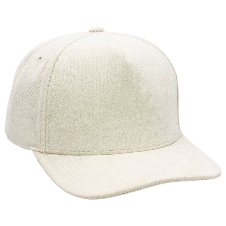 Cap Zone - Vente Casquette de baseball – unisexe - Casquette de baseball cinq panneaux en suédine vegan premium