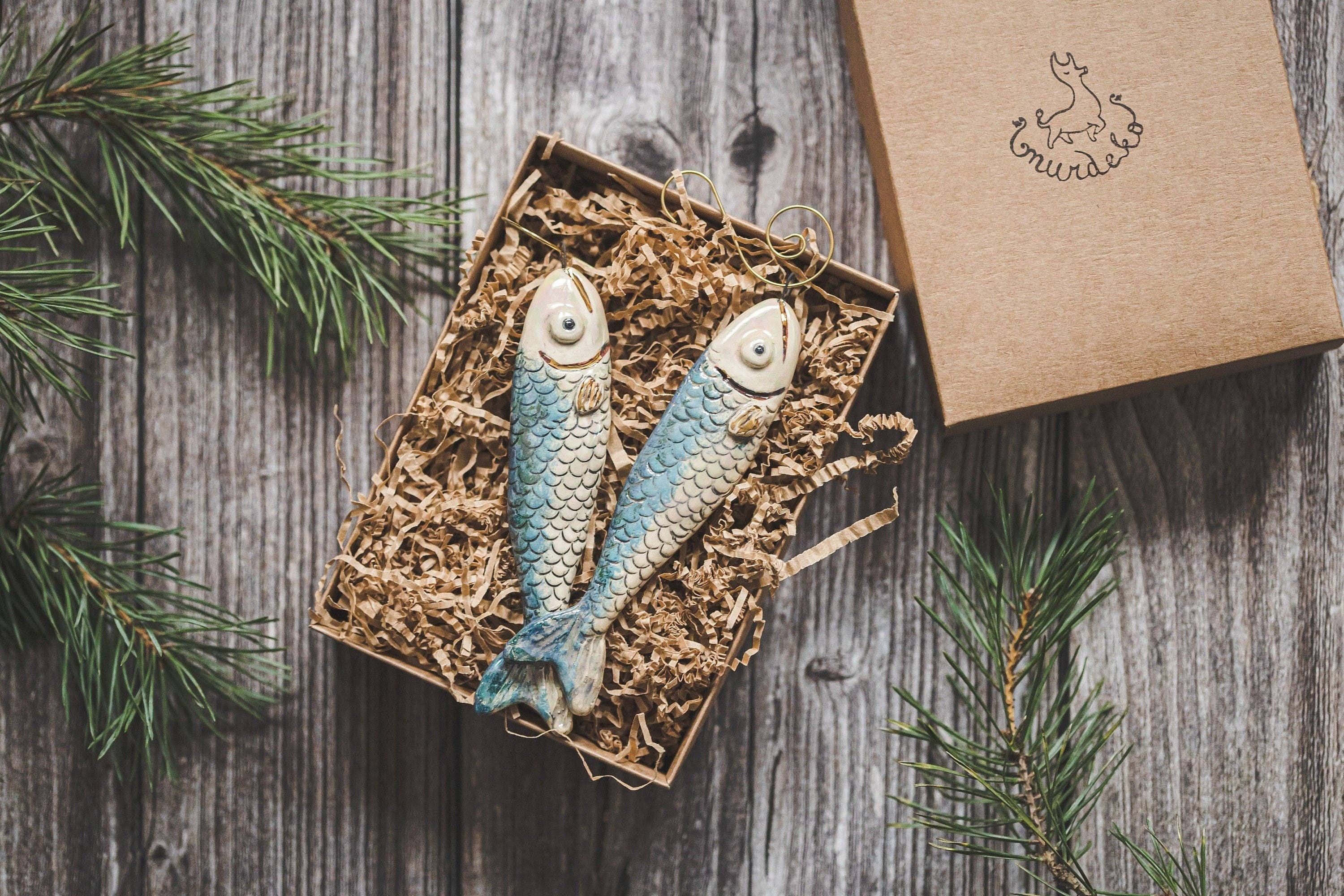 Danutė Murauskienė - Wholesale Ornament - Fish Christmas ornament