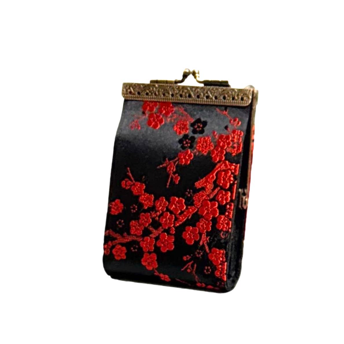 Cathayana - Wholesale Card Holder - Women's - Cherry Blossom Brocade RFID Card Holder6