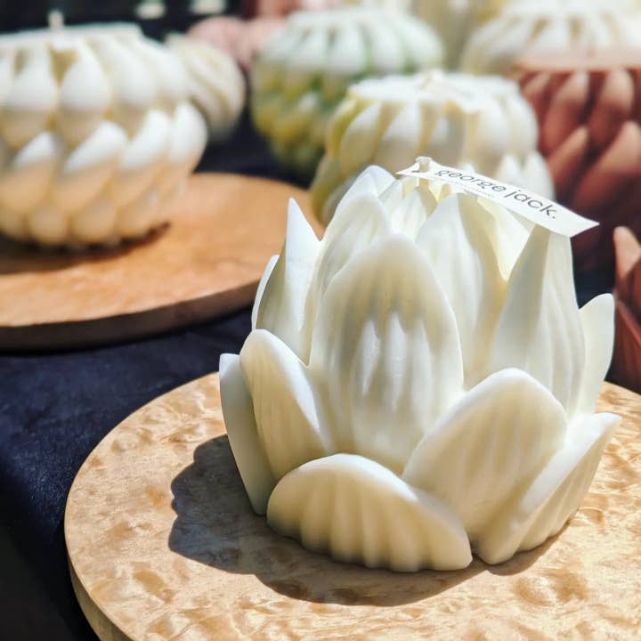 George Jack Lotus for wholesale by George Jack Candle Co