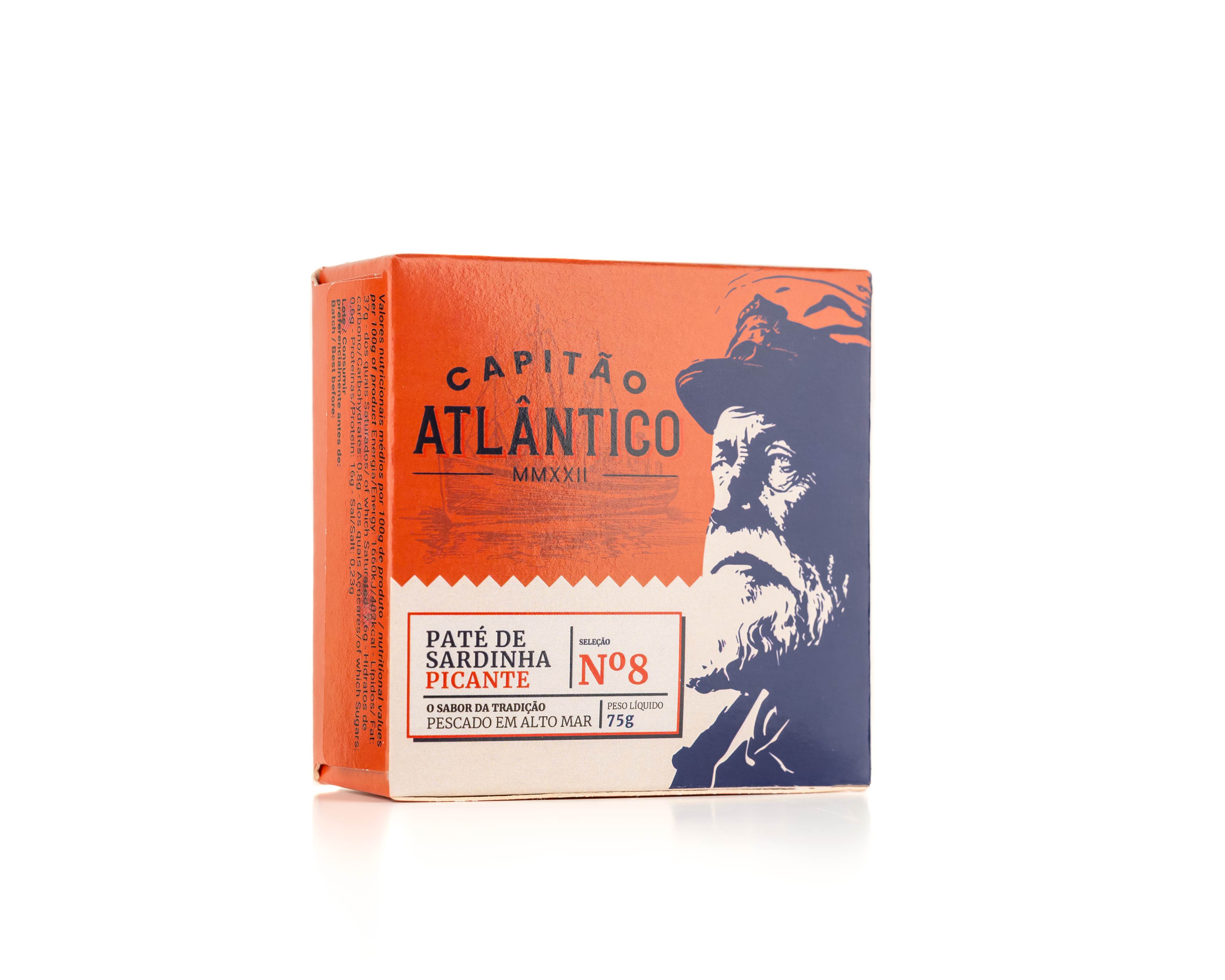Capitão Atlântico - Wholesale Tinned Fish - Spicy Sardine Pâté - Captain Atlantic1