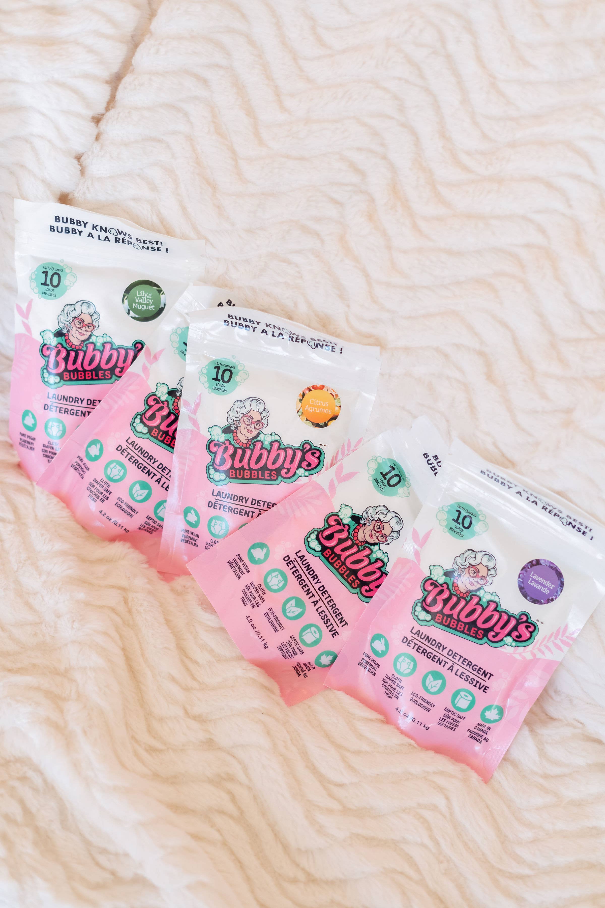 Bubby's Bubbles - Wholesale Laundry Detergent Powder/Pods - Bubby's Bubbles Laundry Detergent Bag (10,60,120&240 Loads)2