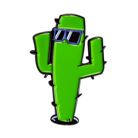 Cactus Enamel Pin for wholesale by Little Box Guy®