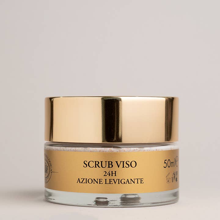 Face scrub 24H Utjämning åtgärd 50ml ekologisk tillverkad i Italien för wholesale av Officina Fitobiologica