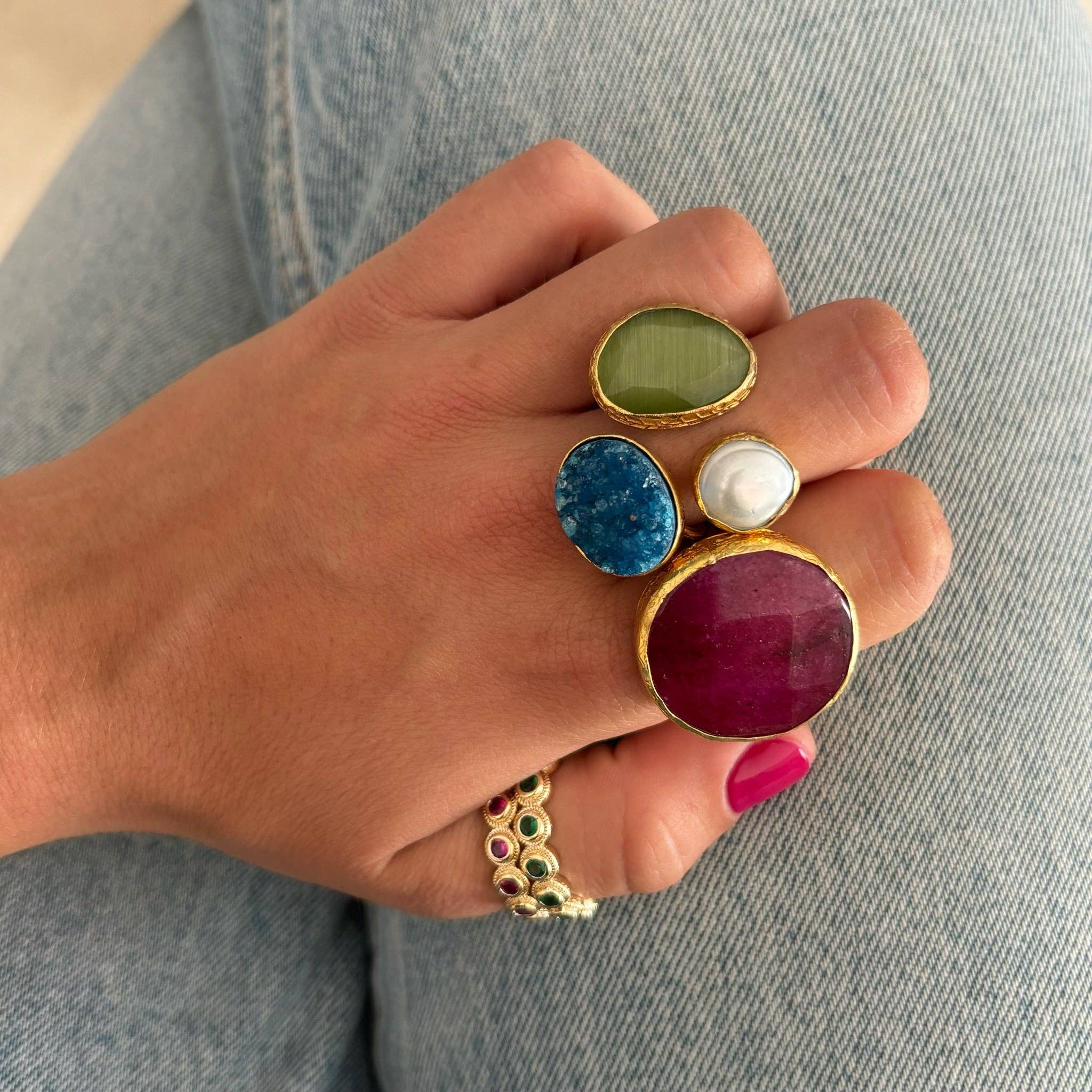 Woonder - Wholesale Cocktail/Statement Ring - Amazon ring1