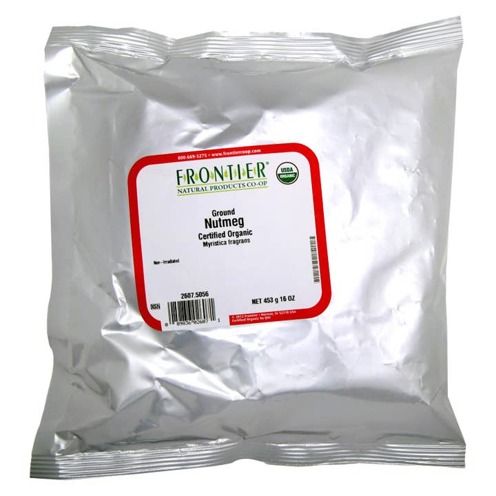 Frontier Herb Nutmeg Organic Ground - Single Bulk Item - 1lb for wholesale by Everyday Supply Co