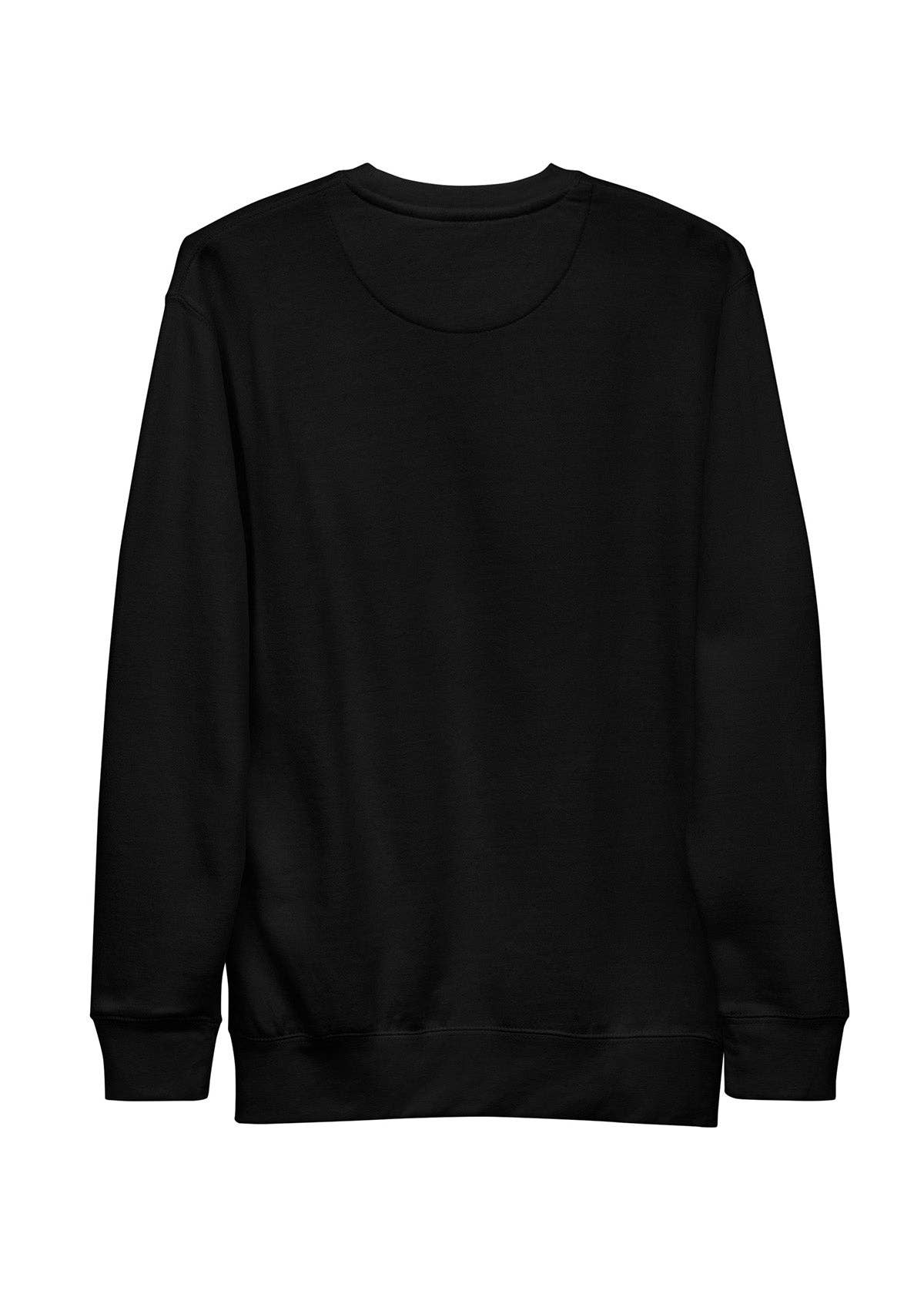 Black COSMIC VAJAYJAY SWEATSHIRT for wholesale on Faire2