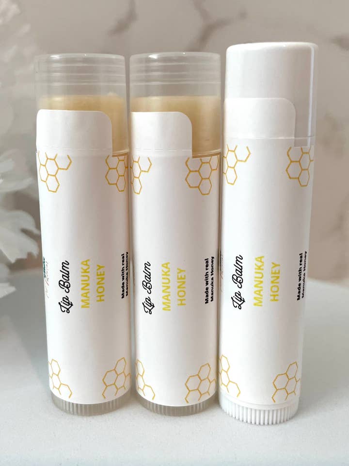 Baume à lèvres miel de Manuka pour la vente par Mellow Melanin LLC