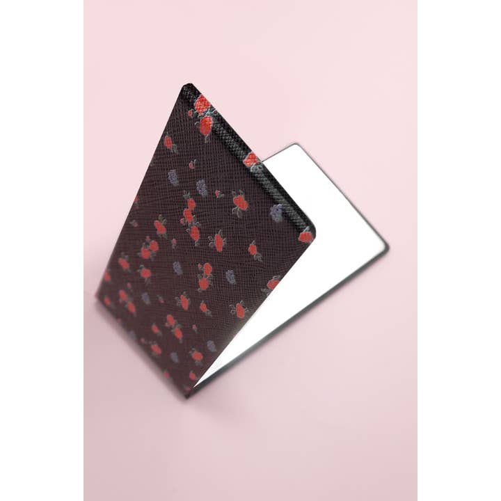 JOSSLYN by wall to wall - Venta al por mayor Espejos de bolso - ESPEJO DE FLORES DE VIAJE DE BOLSILLO COMPACTO DE MANO | 40M102