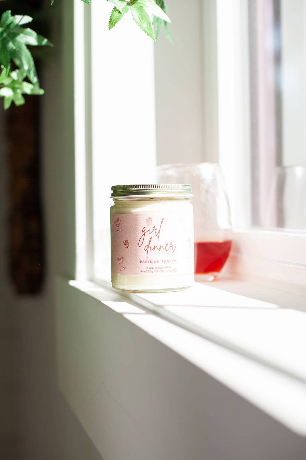 Austy Lou by Broken Top Brands - Wholesale Jar/Filled Candle - Girl Dinner 9oz Soy Candle2