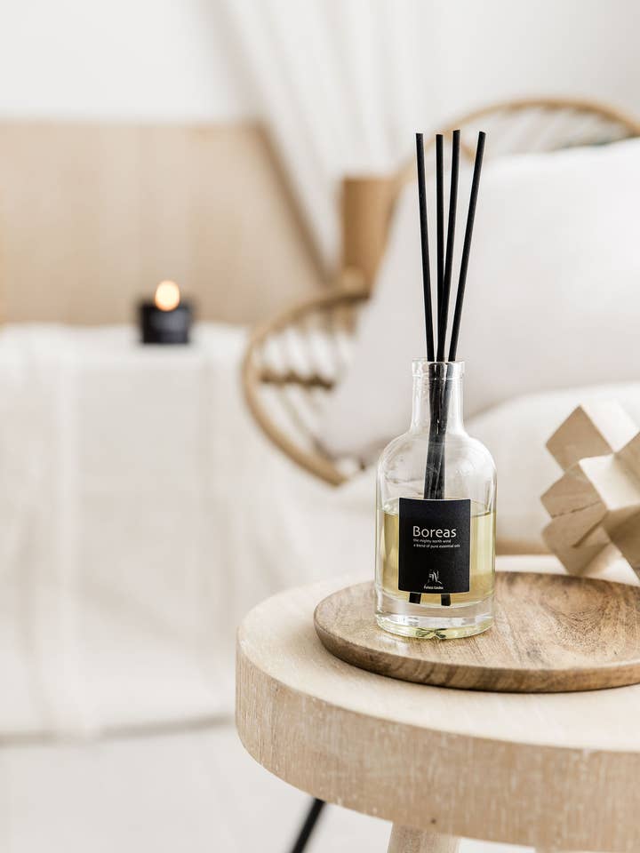 Elements Range - Boreas - Essential Oil Luxury Reed Diffuser for wholesale by Purbeck Candles