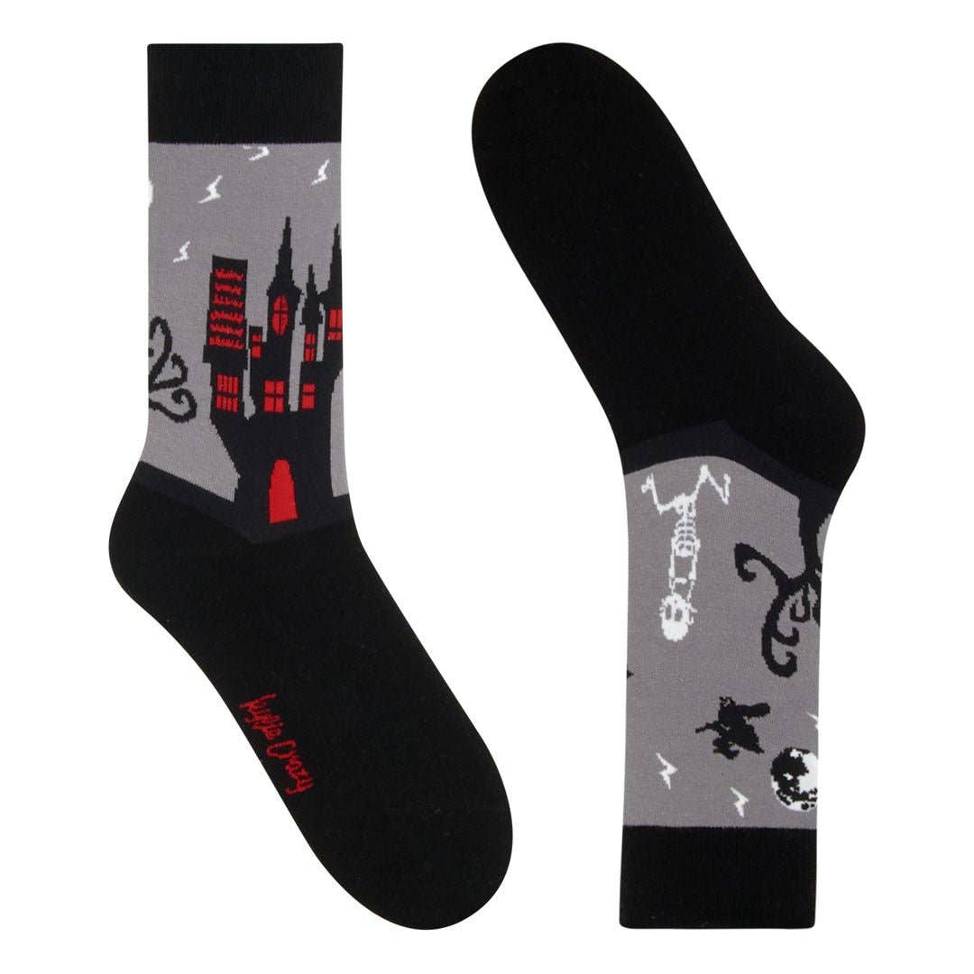 KYLIE CRAZY - Wholesale Socks - Unisex - Fun Halloween socks, women/men Castillo3