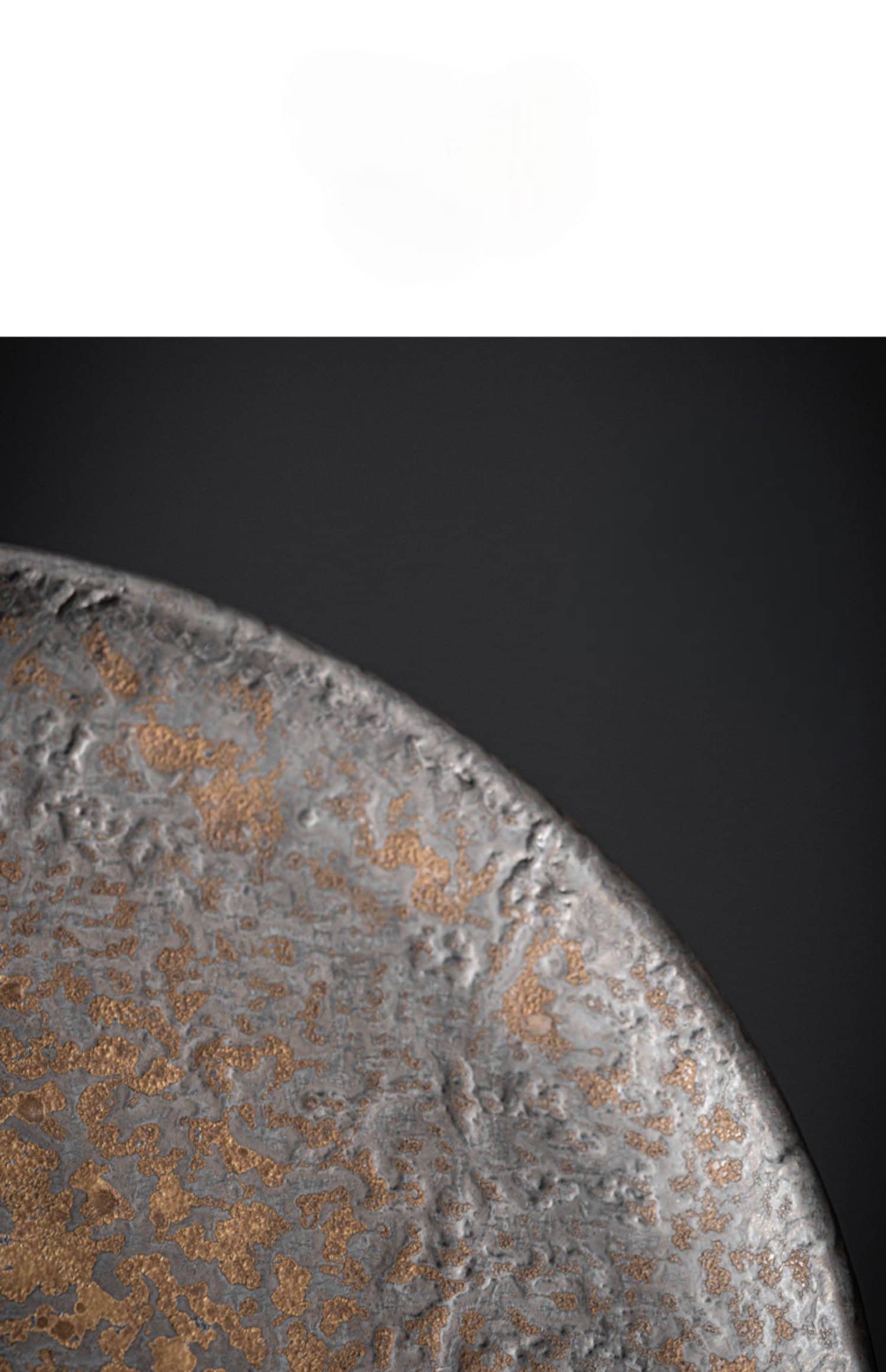 Gohobi （We cover U.S. import duties） – Großhandel Essteller – Gohobi Handgefertigte Keramikplatte mit metallischer Glasur3