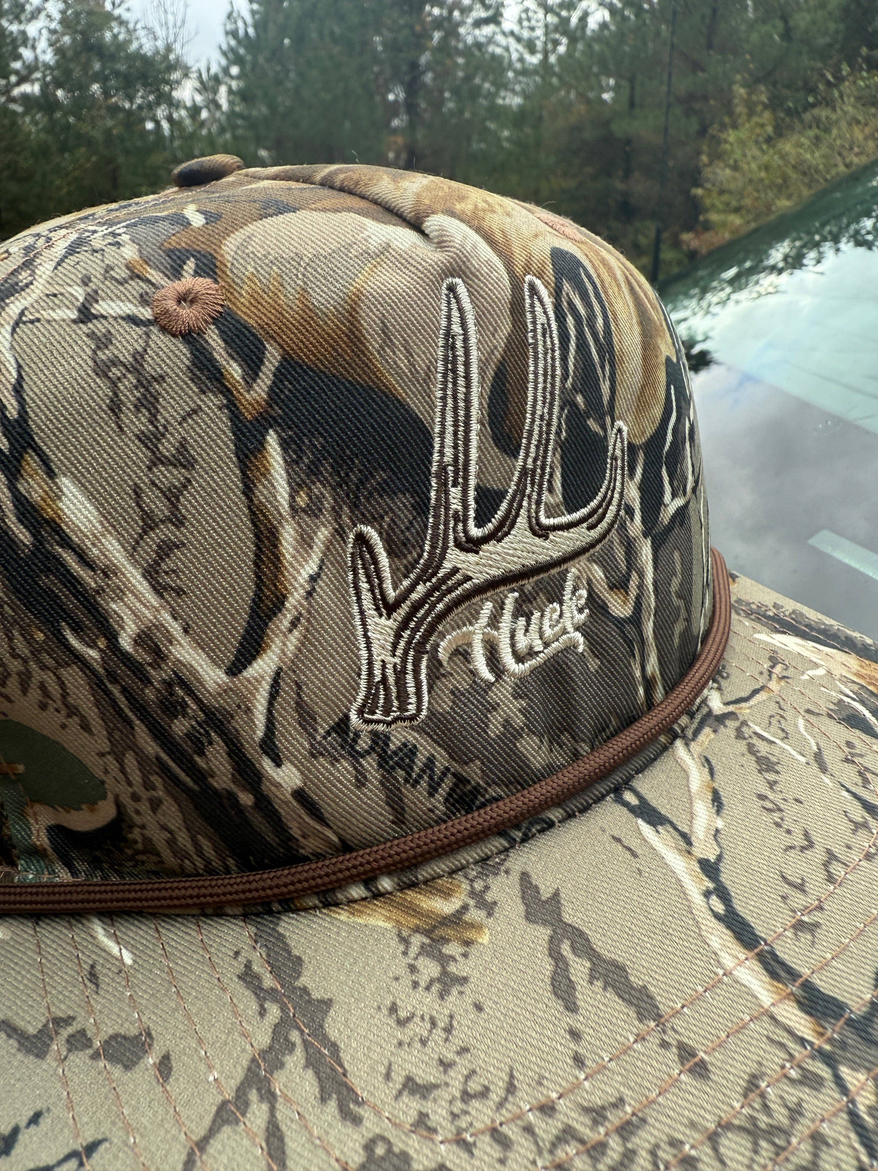 Huck Outdoors - Wholesale Trucker Hat - Unisex - Buck Deers - Rope Hat2