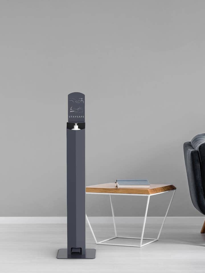 Hand sanitizer dispenser 1 l version for wholesale by Je suis art