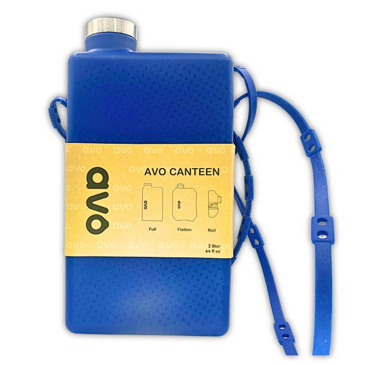 Avo Design - Wholesale Water bottle - Ranger Canteen – 1L Collapsible Silicone Water bottle / OB2