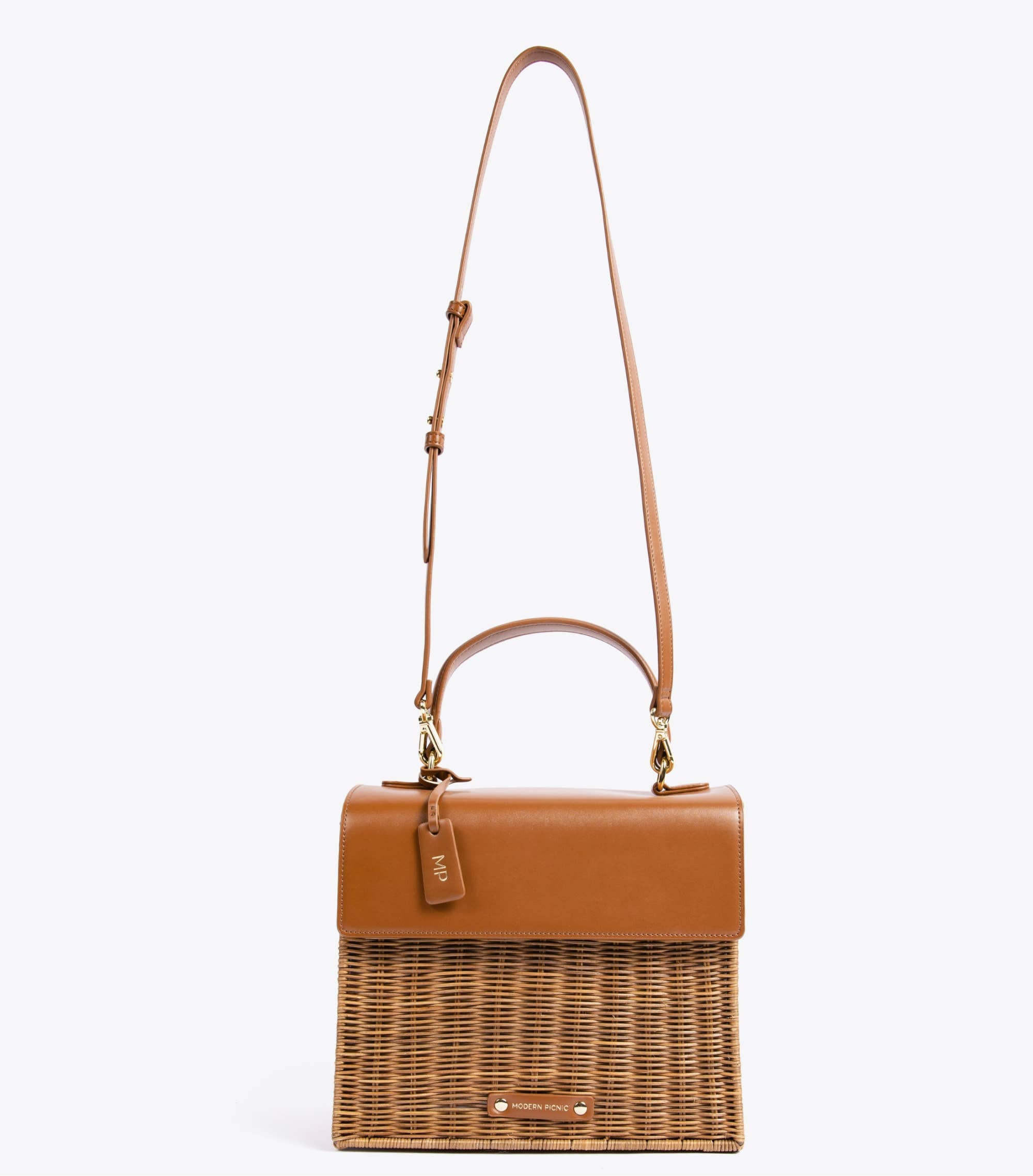 Modern Picnic - Wholesale Lunch Bag/Box - Wicker Lunch Bag – Insulated Wicker Beach Cooler Bag5