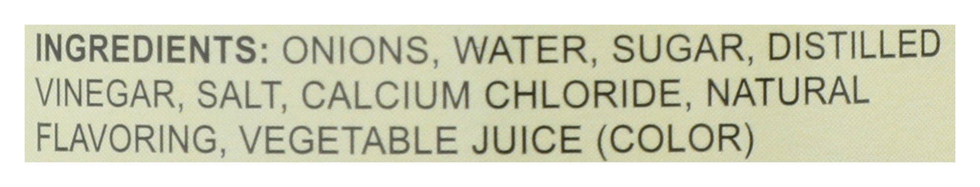 Everyday Supply Co - Wholesale Pickled Vegetables - GIULIANO ONION STRIPS SWEET RED - Case of 62