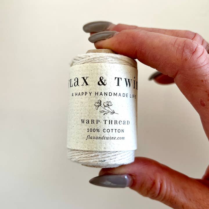 Flax & Twine - Wholesale Yarn - Flax & Twine 4-ply Cotton Warp Thread